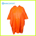 Erwachsener klarer PVC-Regen Poncho Rvc-088